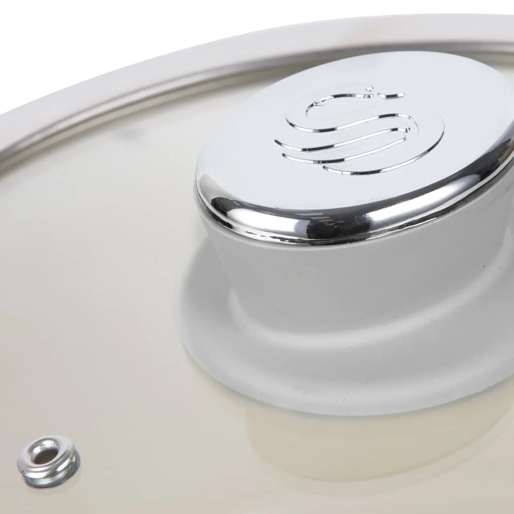 Swan Retro 5 Piece Pan Set Grey
