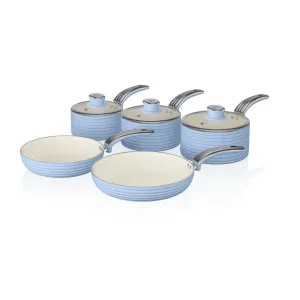 Swan Retro pan set 5 pc(s)