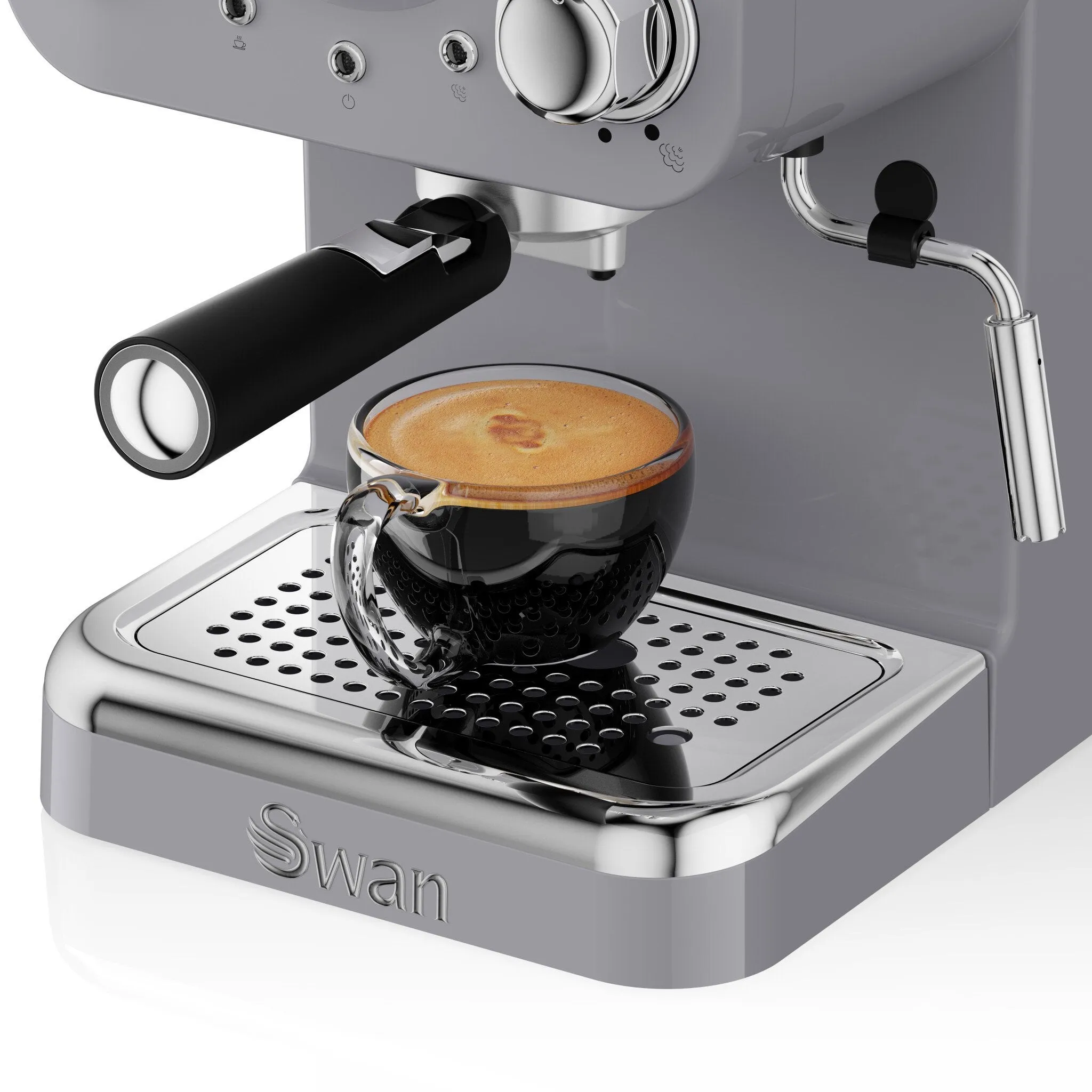 Swan Retro Pump Espresso Coffee Machine