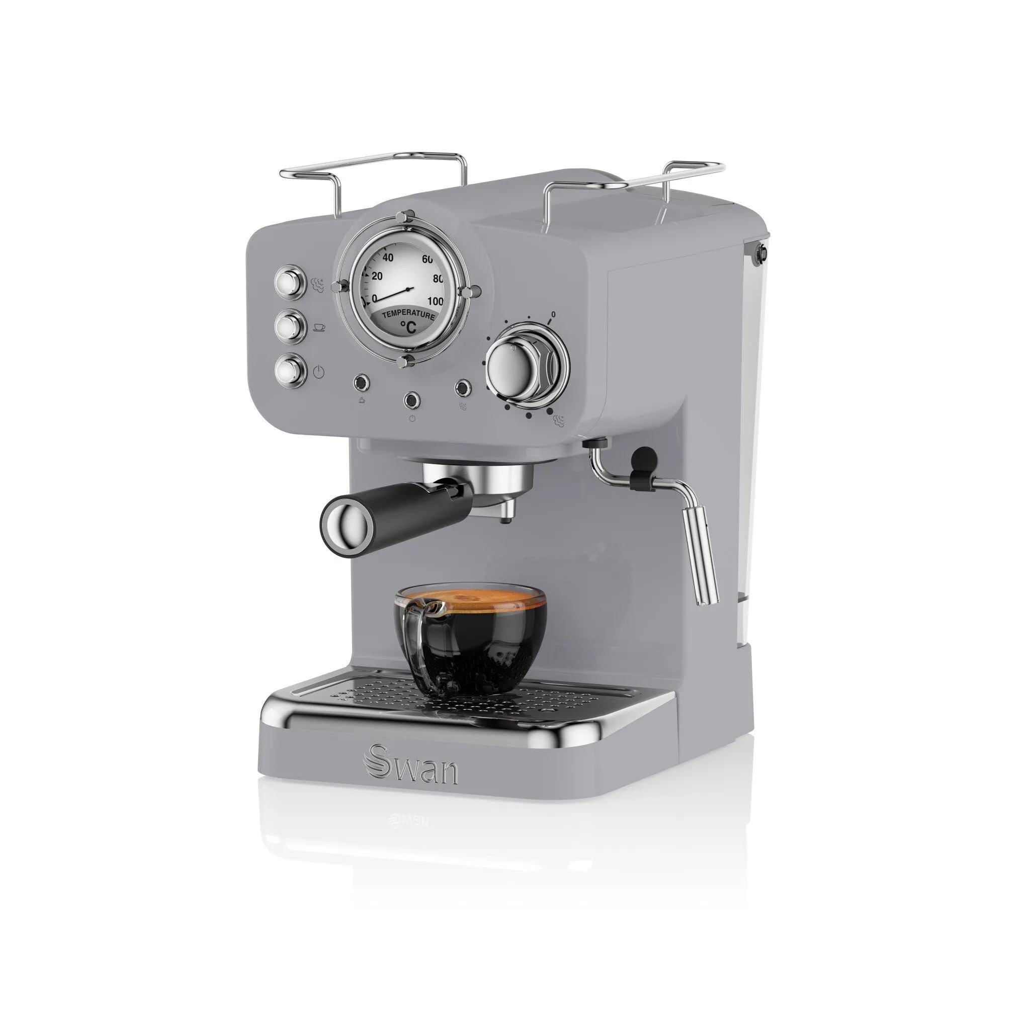 Swan Retro Pump Espresso Coffee Machine