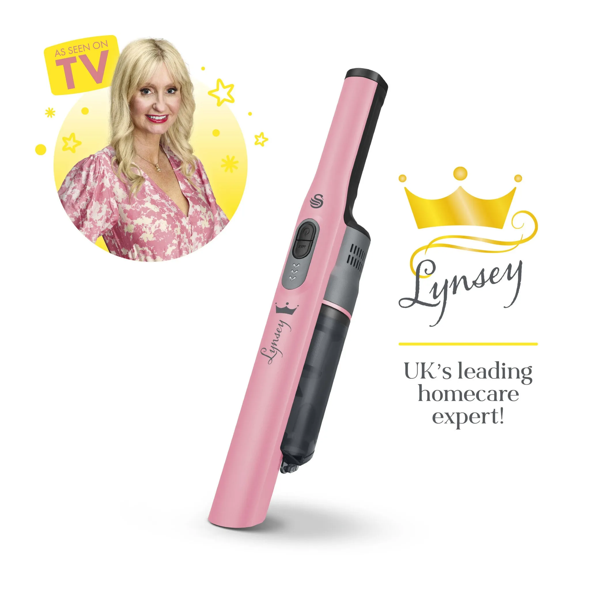 Swan SC15829QOC Lynsey Queen of Clean Handheld Cordless Vacuum 200W