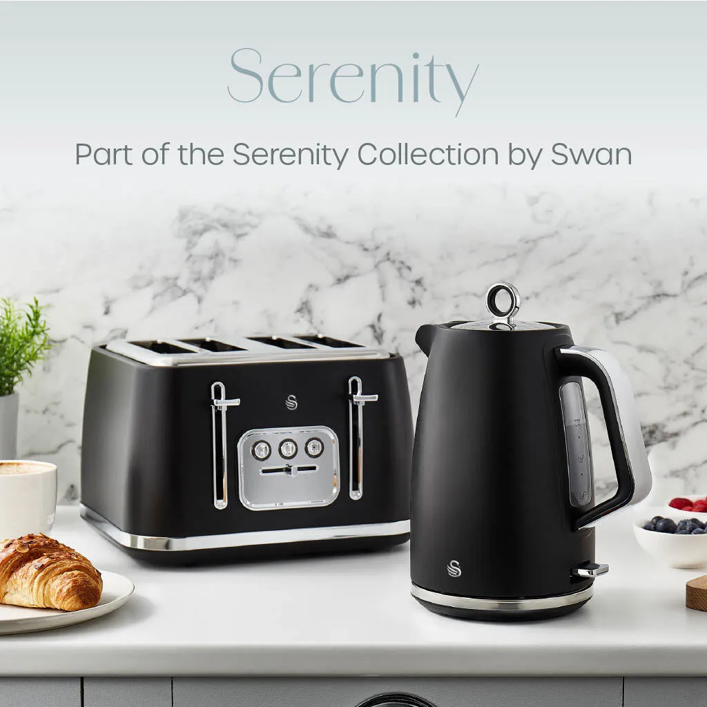Swan Serenity 1.7 L 3000W Kettle- Black
