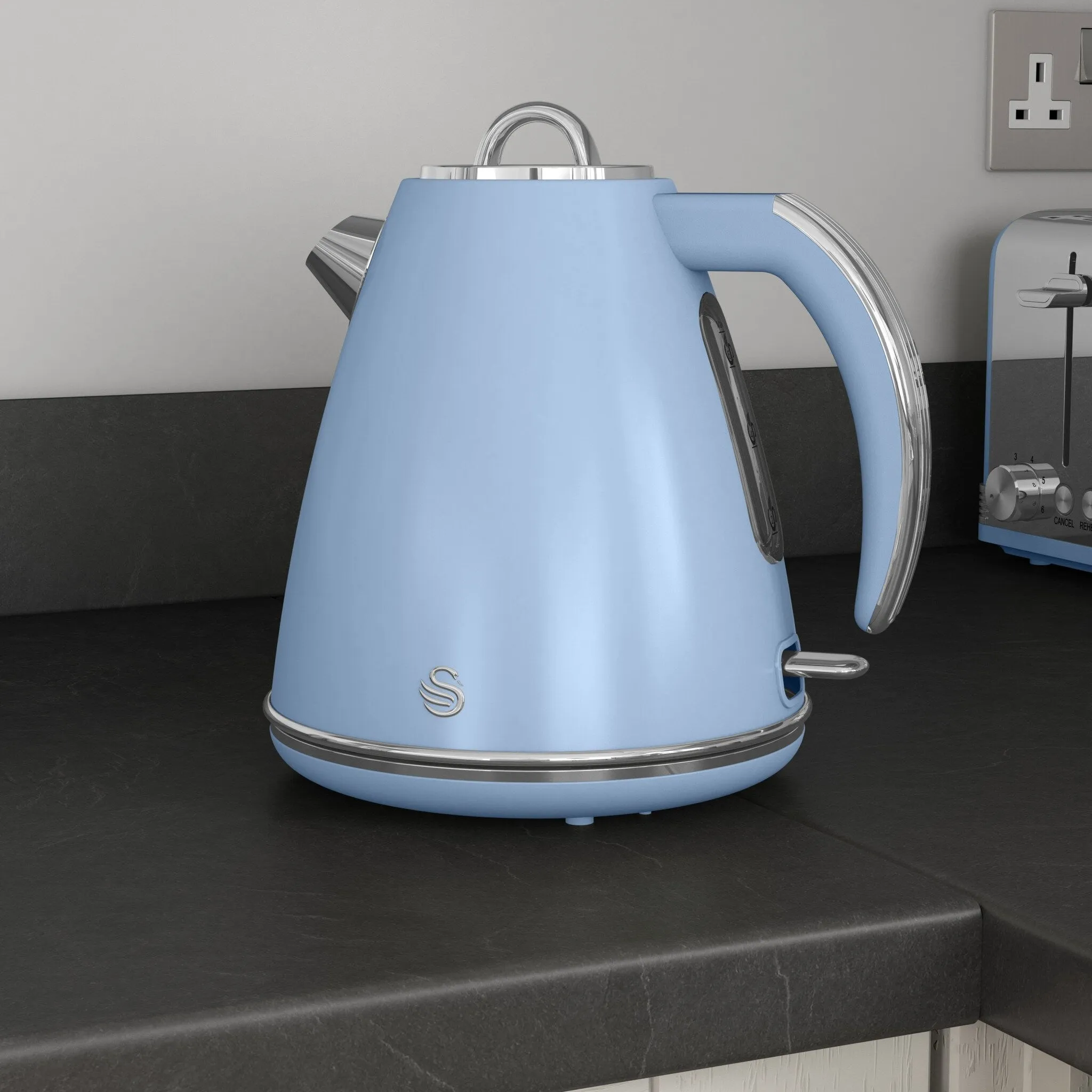 Swan SK19020BLN electric kettle 1.5 L 3000 W Blue