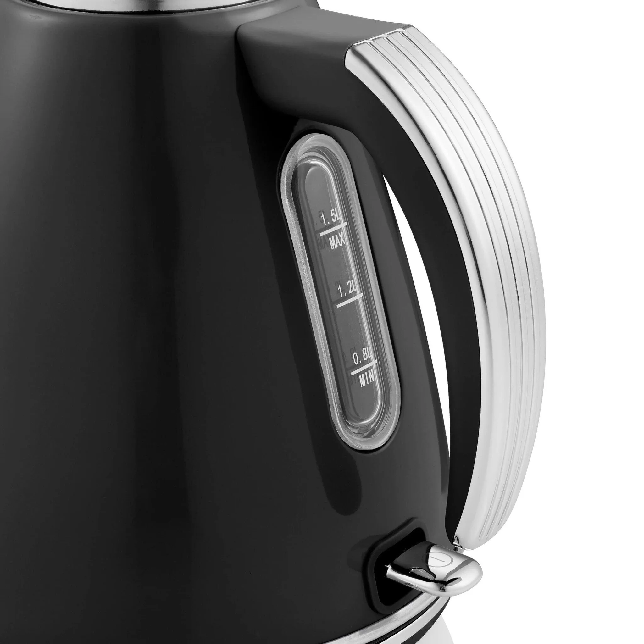Swan SK19020BN electric kettle 1.5 L 3000 W Black, Chrome
