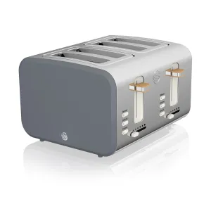 Swan ST14620GRYN toaster 6 4 slice(s) 1500 W Grey