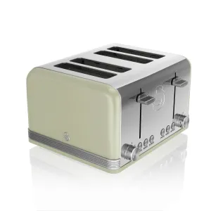 Swan ST19020GN toaster 6 4 slice(s) 1600 W Green