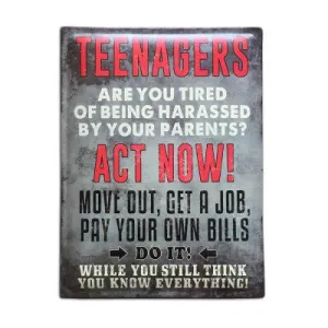 TEENAGERS WALL ART