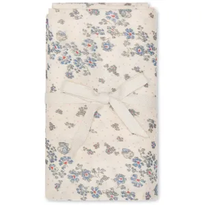 That's Mine Sprinkles Hearts Off White Jana Muslin Swaddle