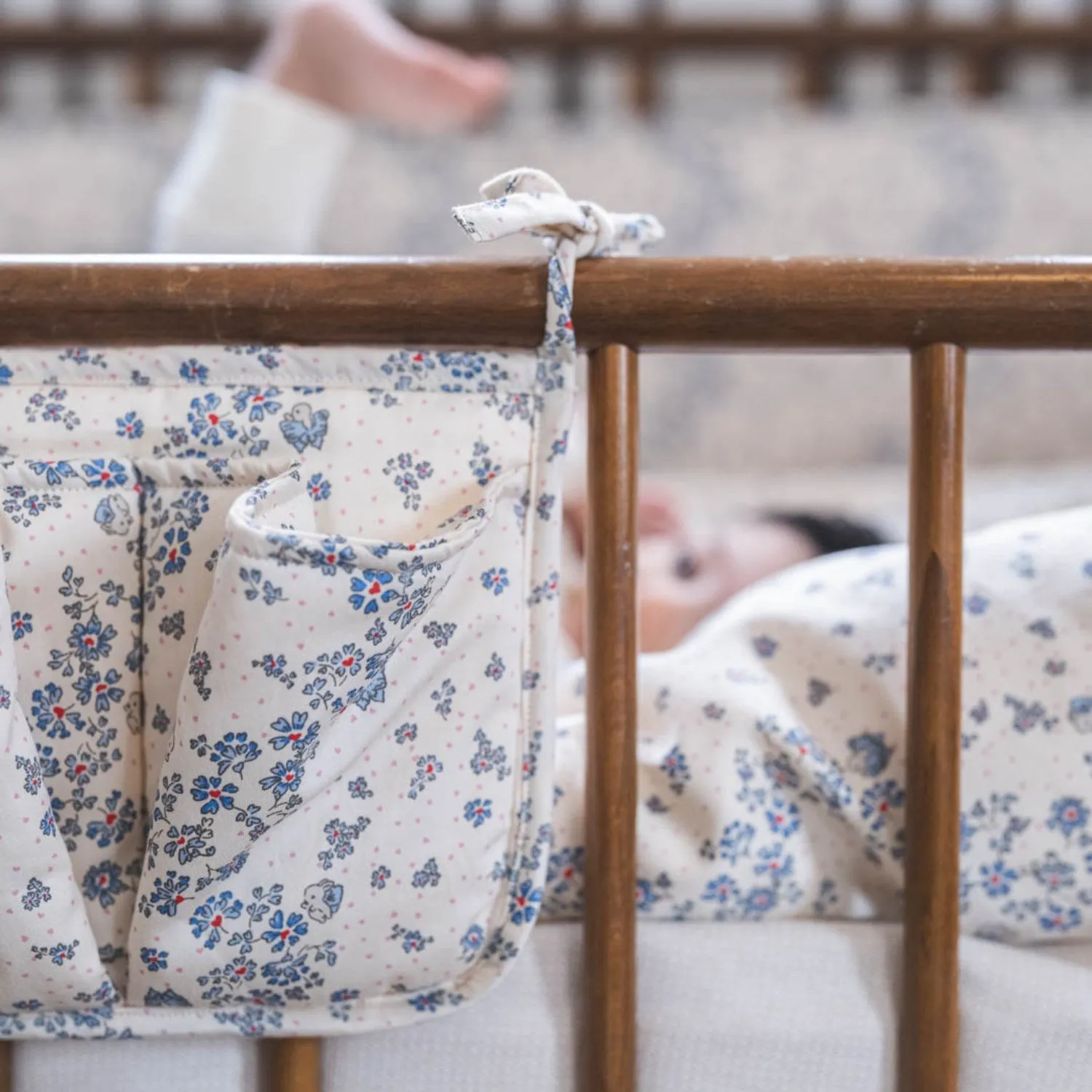 That's Mine Sprinkles Hearts Off White Louis Bed Pocket