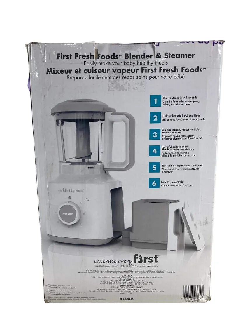 The First Years Fresh Foods Blender & Steamer