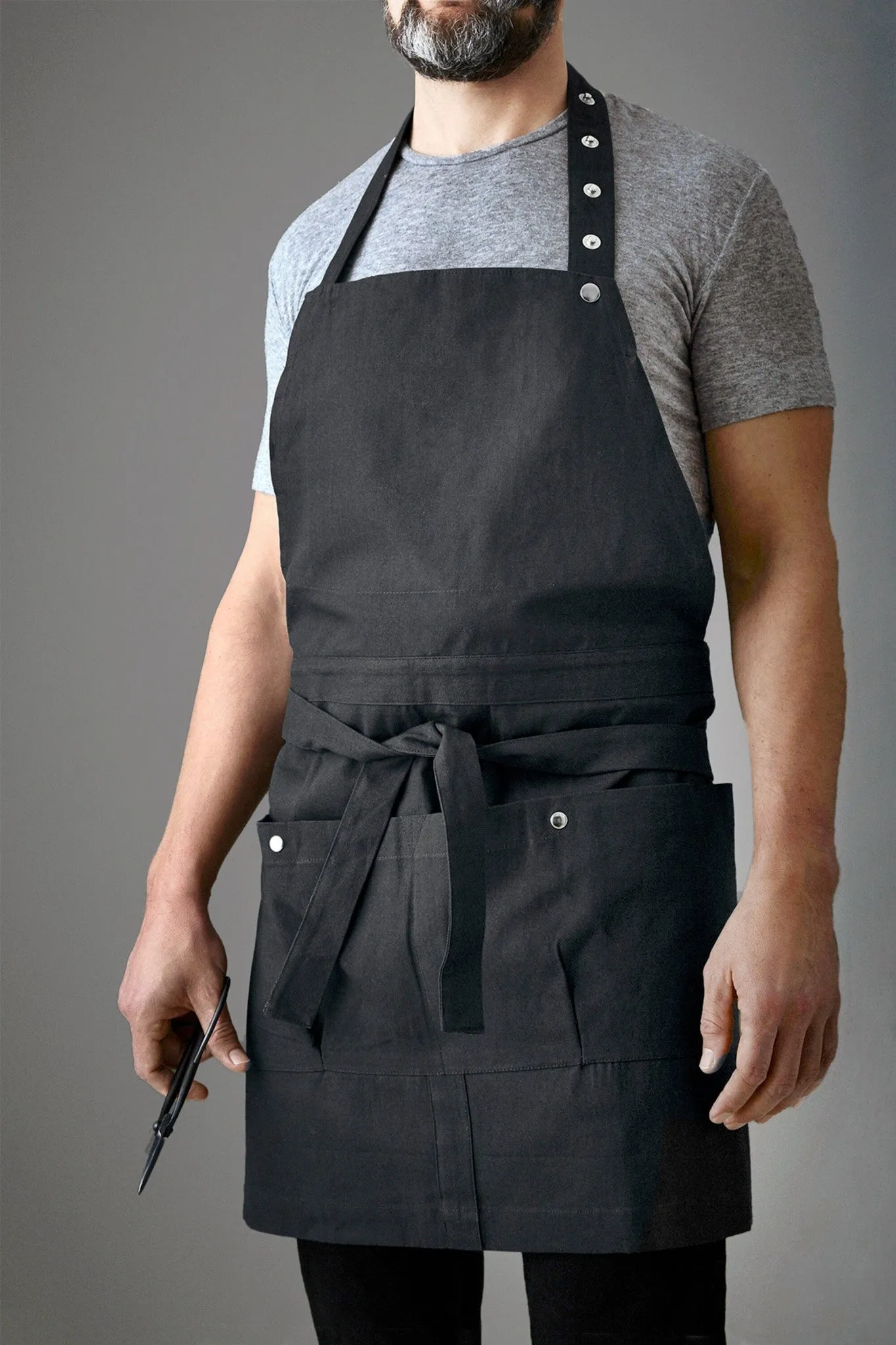 The Organic Company Creative And Garden Apron, Black