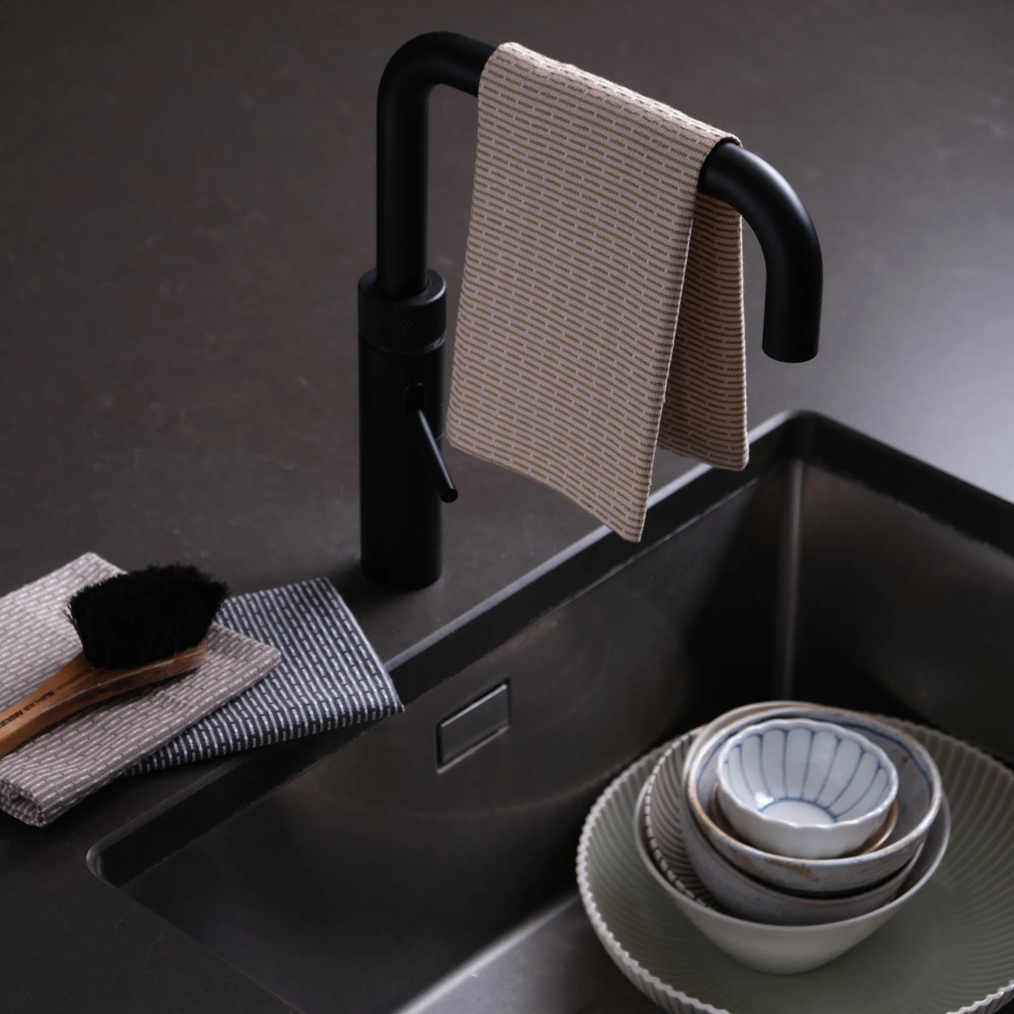 The Organic Company Kitchen Cloths 3 Pcs., Earth