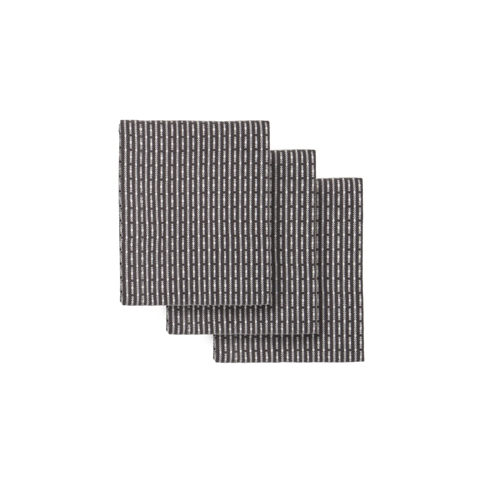 The Organic Company Urban Kitchen Cloth 3 Pcs., Evening Grey