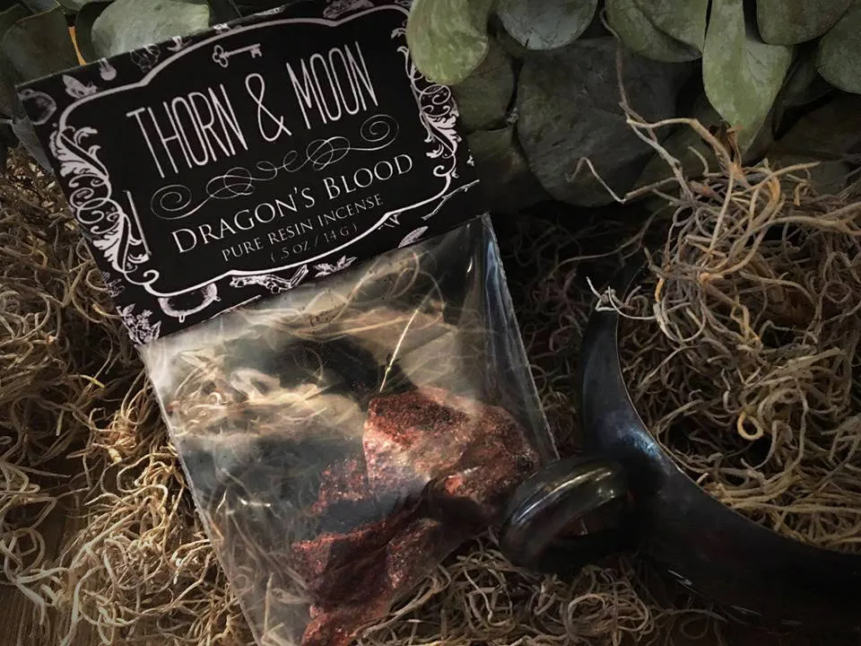 Thorn & Moon Pure Dragon's Blood Resin Incense
