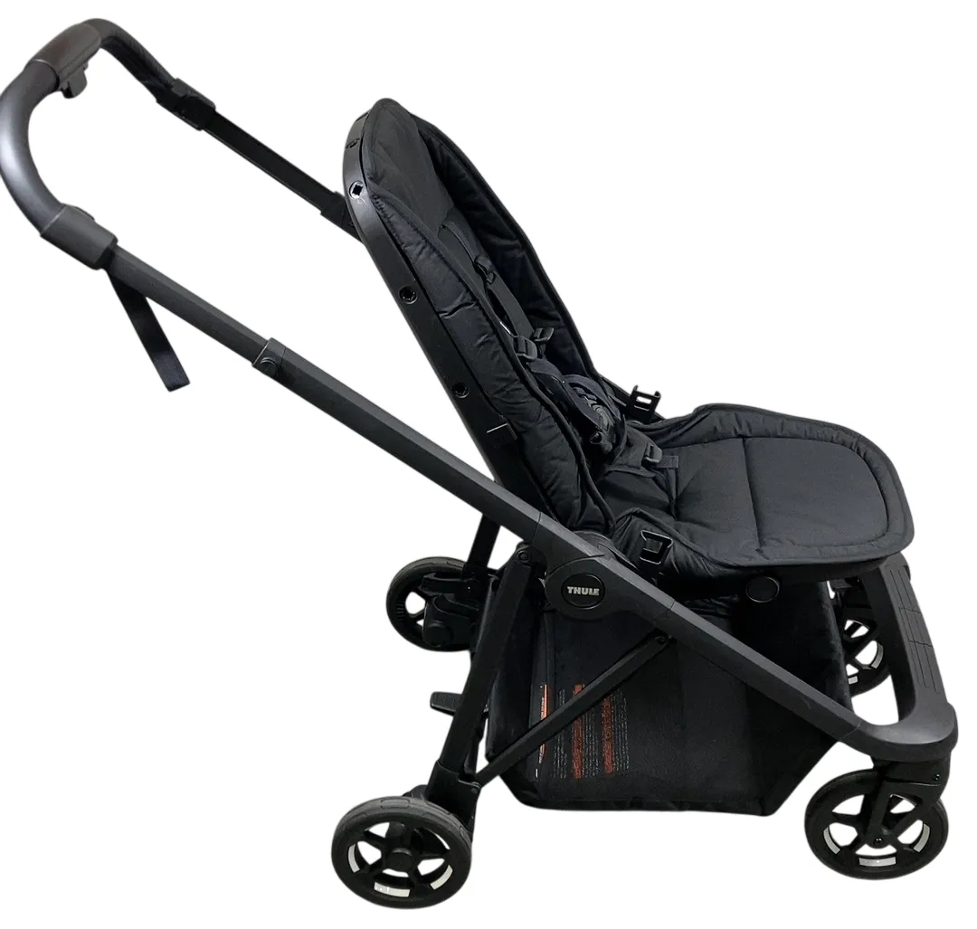 Thule Shine Stroller, 2022, Black, without Canopy