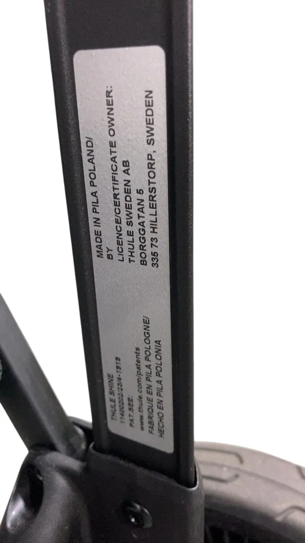 Thule Shine Stroller, 2023, Black, Black