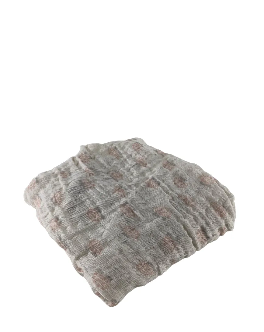 Tiny Kind Muslin Changing Pad Cover, Floral Bunch