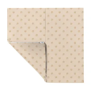 Toki Kids Vegan Leather Mat Standard, Rainbow Cream