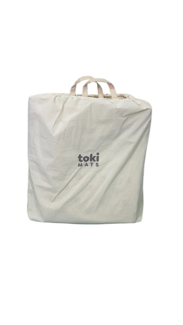 Toki Kids Vegan Leather Mat Standard, Rainbow Cream