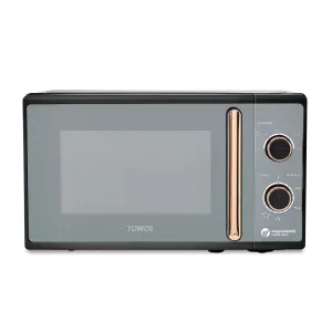 Tower Cavaletto 20L Manual Microwave - Black