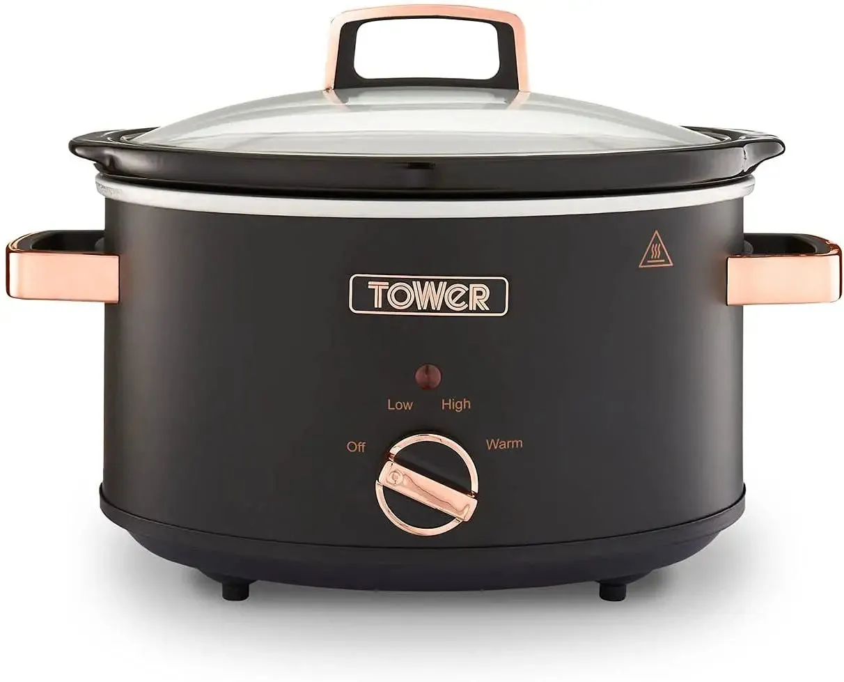 Tower Cavaletto 3.5L Slow Cooker- Black