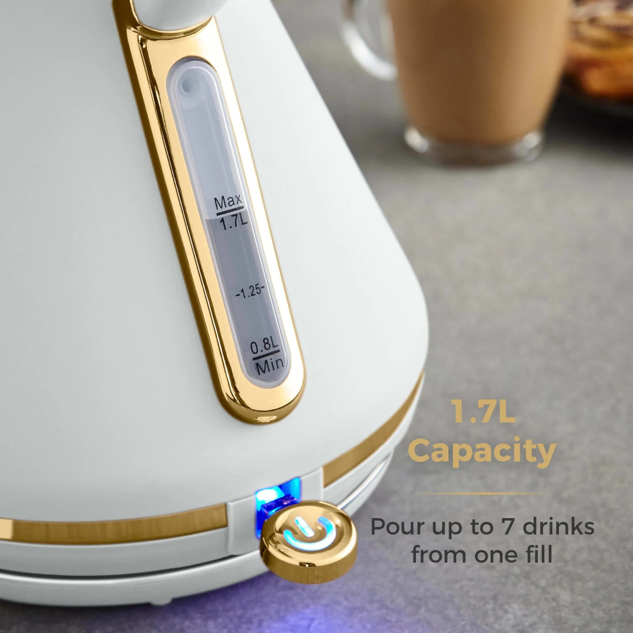 Tower Cavaletto 3KW 1.7 Litre Pyramid Kettle