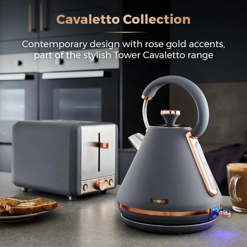 Tower Cavaletto 3KW 1.7 Litre Pyramid Kettle