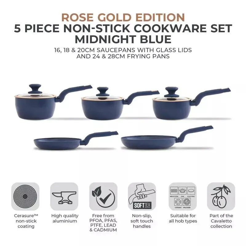 Tower Cavaletto pan set 5 pc(s)