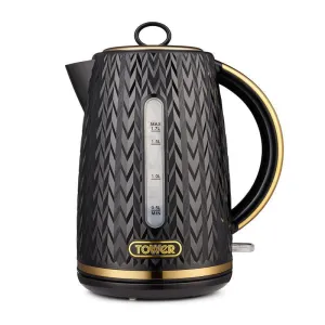 Tower Empire electric kettle 1.7 L 3000 W Black