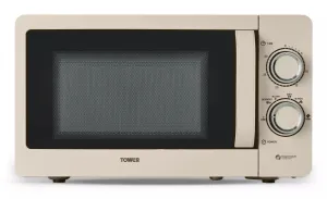 Tower Manual Microwave 20L - Latte