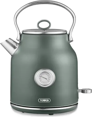 Tower Renaissance 1.7L Kettle - Forest Green