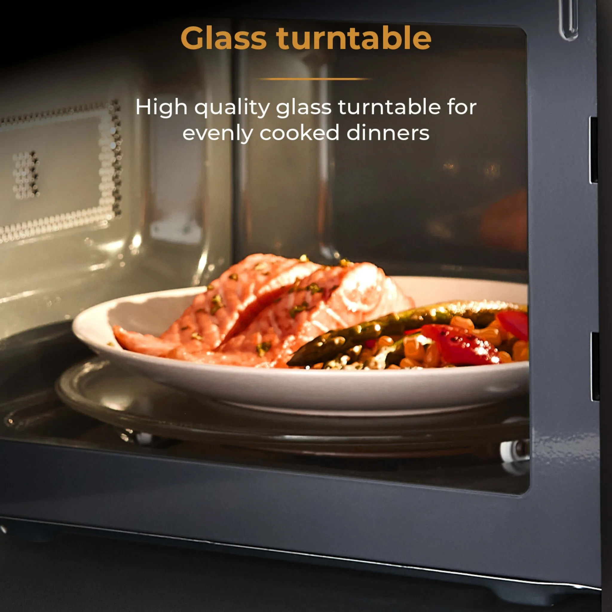 Tower Renaissance 20L Microwave - Black