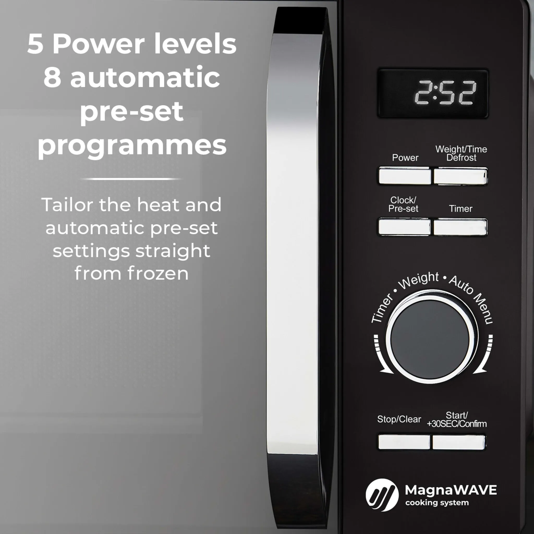 Tower Renaissance 20L Microwave - Black