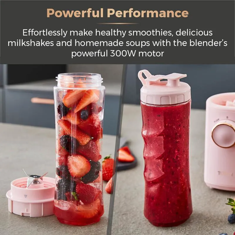 Tower T12060PNK blender 0.5 L Tabletop blender 300 W Pink