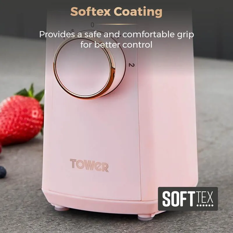 Tower T12060PNK blender 0.5 L Tabletop blender 300 W Pink