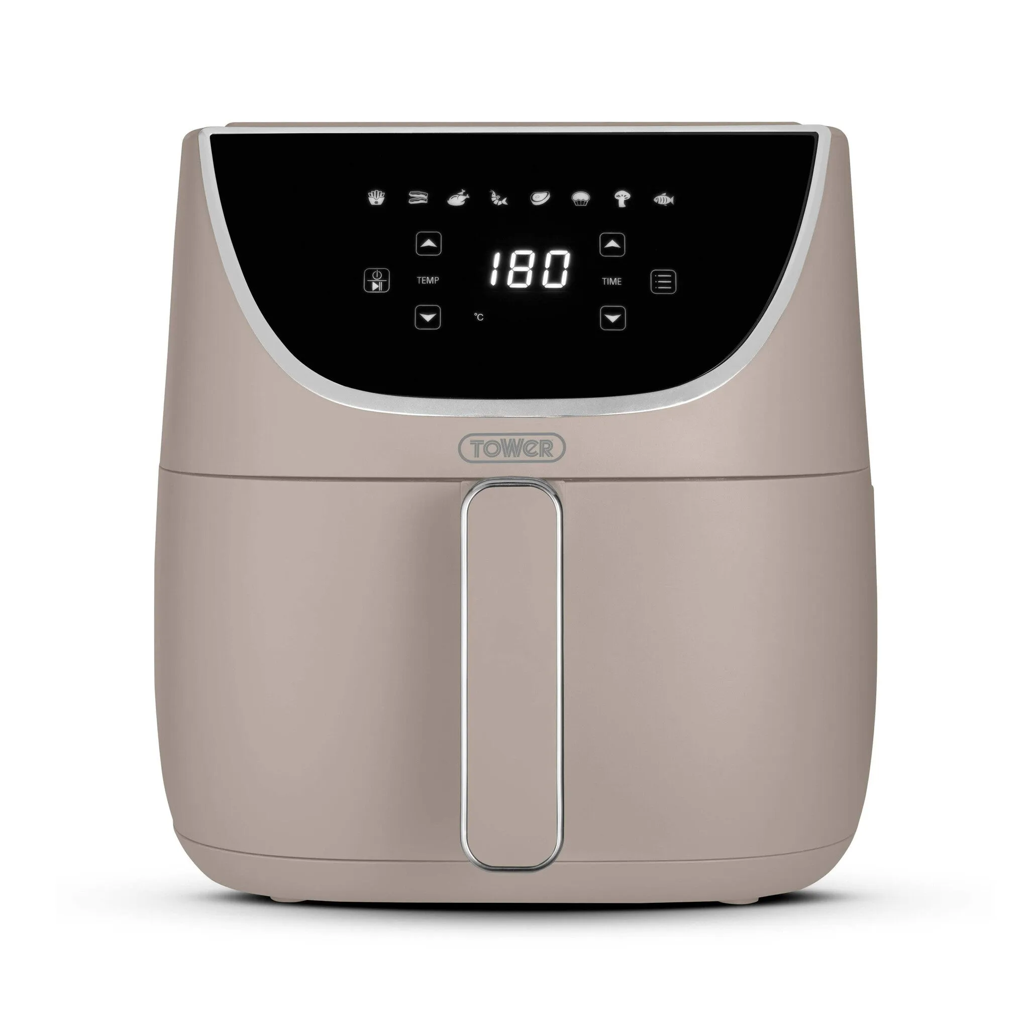 Tower T17127MSH fryer Single 6 L Stand-alone 1700 W Hot air fryer Brown
