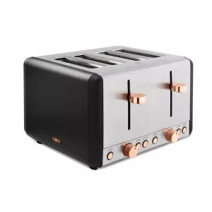 Tower T20051RG toaster 6 4 slice(s) 1800 W Black