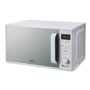 Tower T24037WHT microwave White Solo microwave Countertop 20 L 800 W