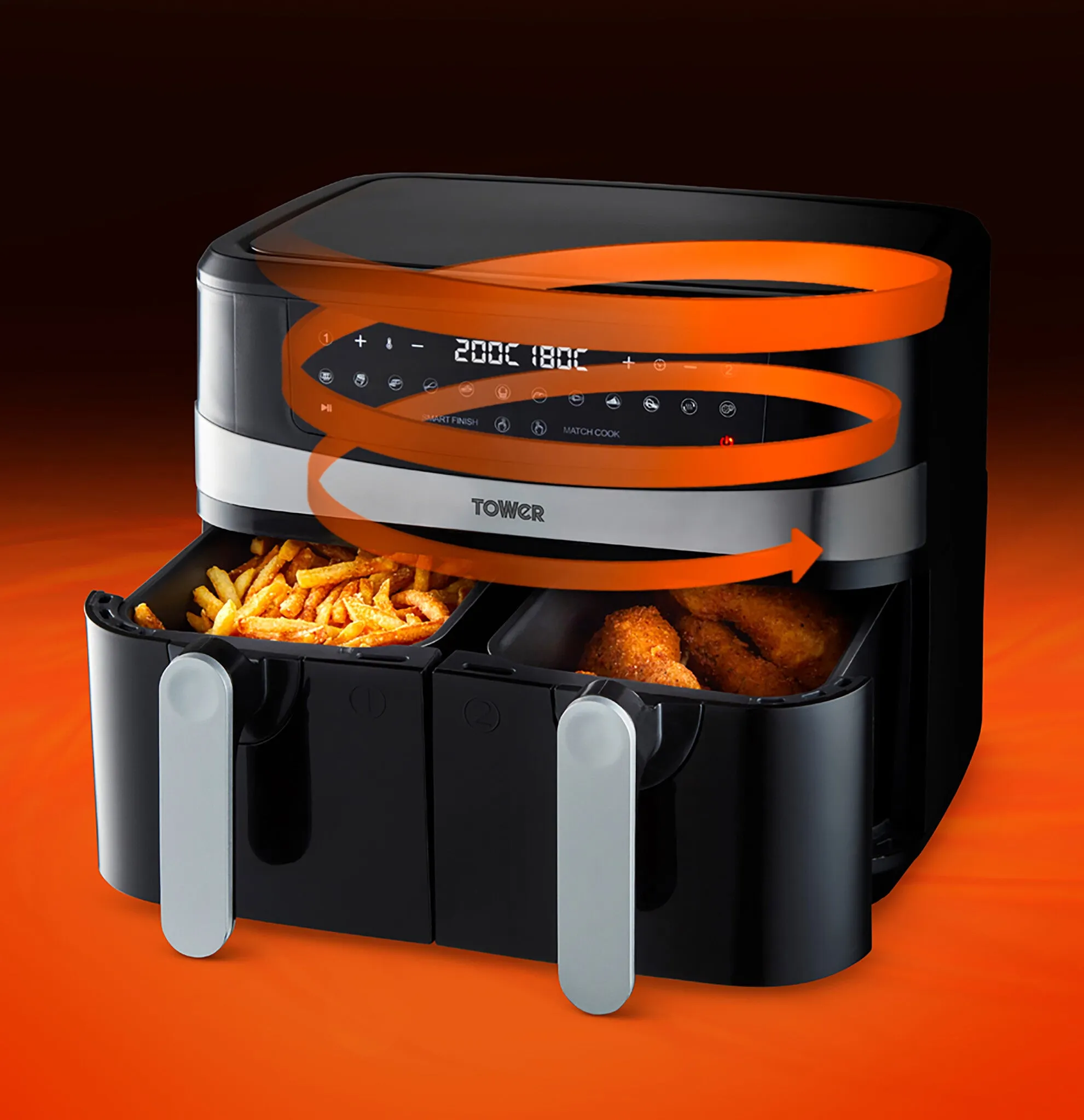 Tower Vortx T17088 9L Dual Air Fryer
