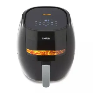 Tower Vortx Vizion Single 7 L Stand-alone 1800 W Hot air fryer Black