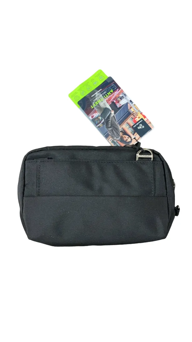 Travelon Anti-Theft Metro Convertible Small Crossbody Bag, Black