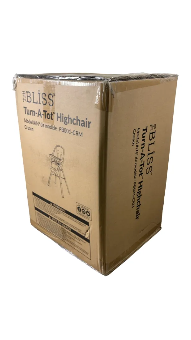 TruBliss 2-in-1 Turn-a-Tot High Chair, Cream