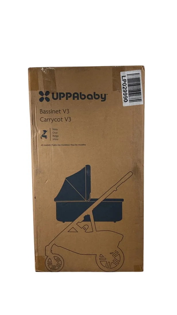 UPPAbaby Bassinet V3, Kenzi (Mystic Aqua)