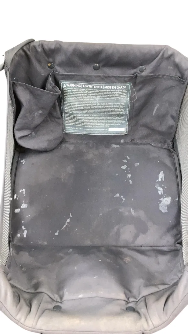 UPPAbaby CRUZ Stroller Frame, 2019, Saddle Leather, Silver