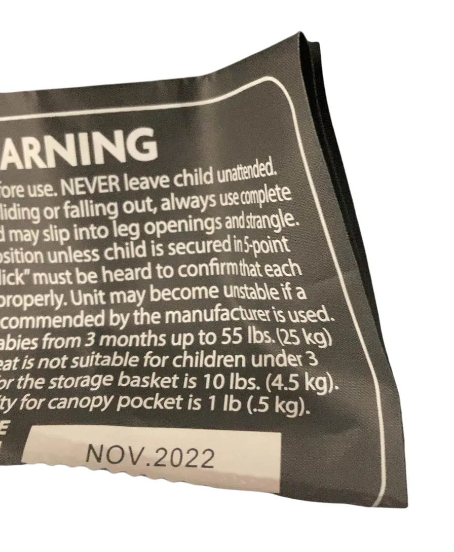 UPPAbaby G-LUXE Stroller, 2022, Greyson (Charcoal Melange)