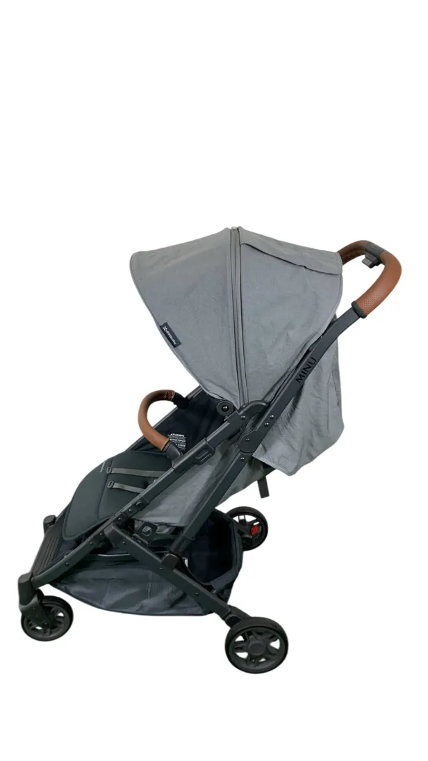 UPPAbaby MINU V2 Stroller, 2024, Greyson (Charcoal Melange)
