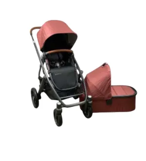 UPPAbaby VISTA V2 Stroller, 2022, Lucy (Rosewood Melange)