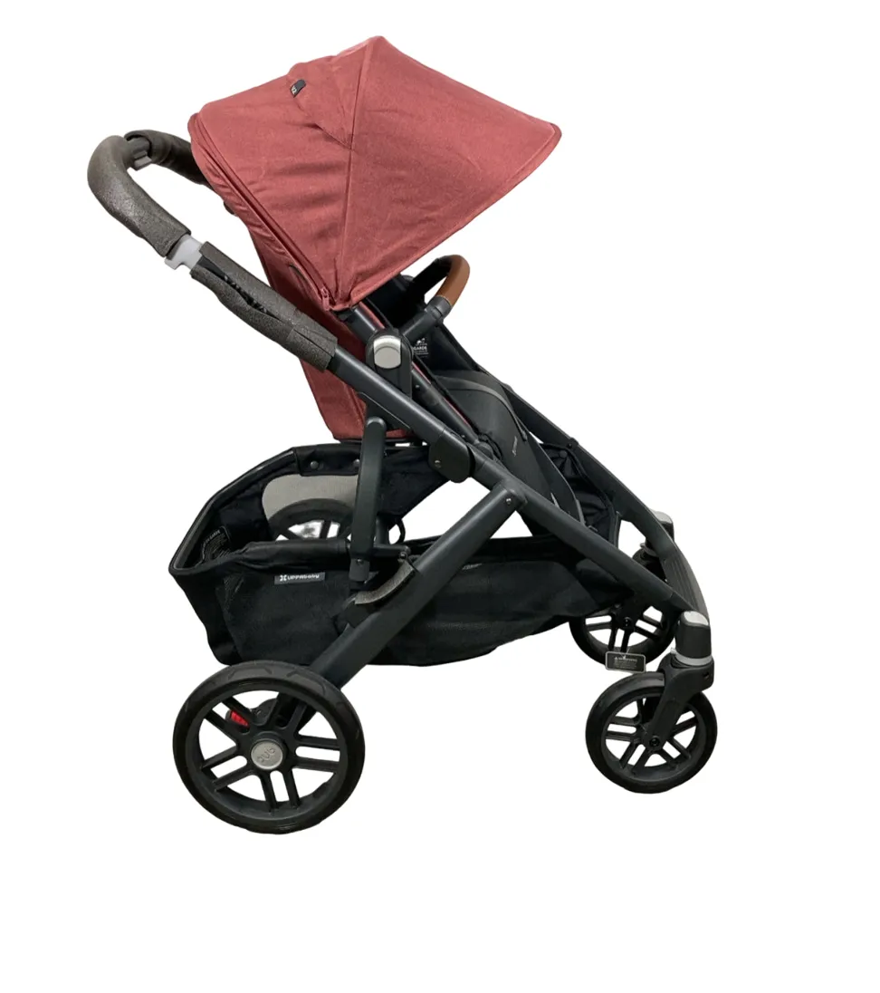 UPPAbaby VISTA V2 Stroller, 2022, Lucy (Rosewood Melange)