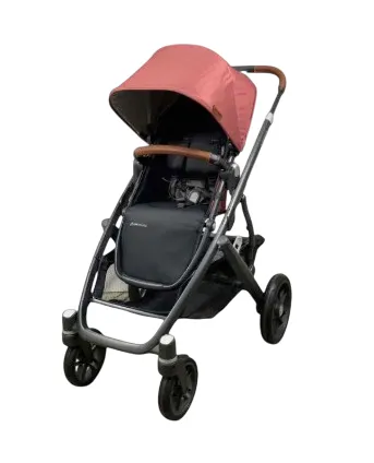 UPPAbaby VISTA V2 Stroller, 2022, Lucy (Rosewood Melange)
