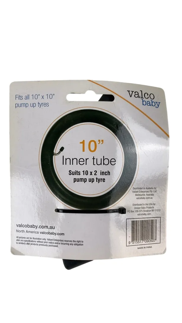 Valco Baby Inner Tube for Air Tire, 10"x2"